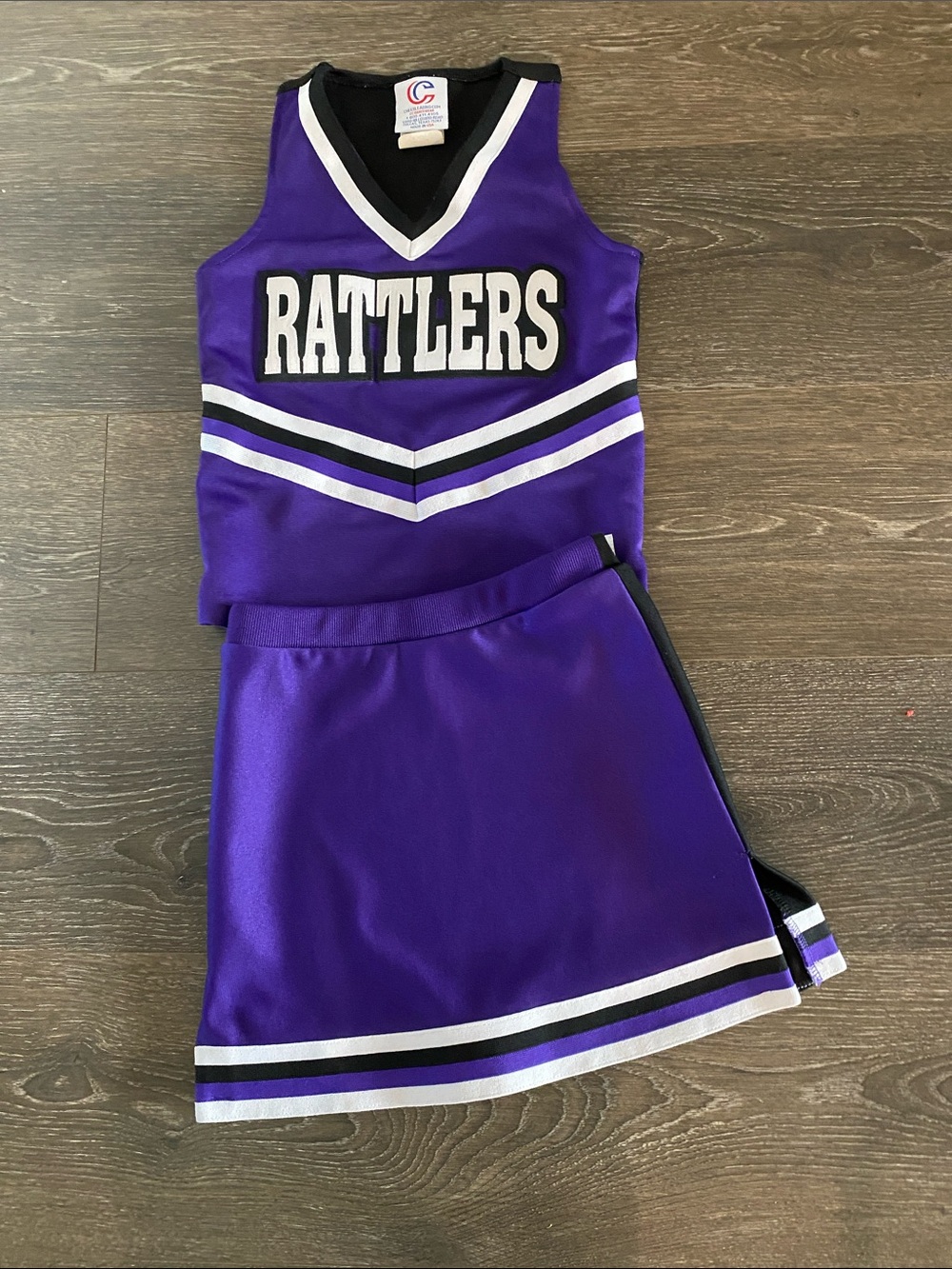 Rattlers Purple Cheer Uniform Set